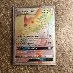 Rainbow Raichu GX