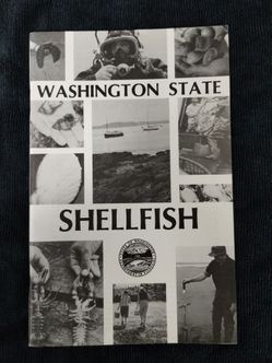 Vintage 1978 Washington State Shellfish guide/booklet