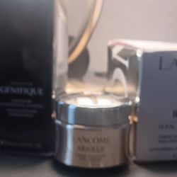Bundle Sale,everything Must GO!Lancome Moisturizer,repair serum ,travel bonus. 