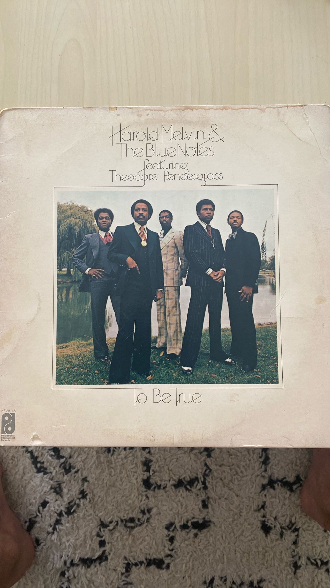 🎶 Harold Melvin & The Blue Notes Featuring Teddy Pendergrass – To Be True (1975) – Original Vinyl LP – Philadelphia International Records KZ 33148 🎶