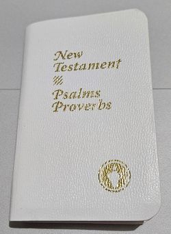 New Testament Psalms Proverbs White Book