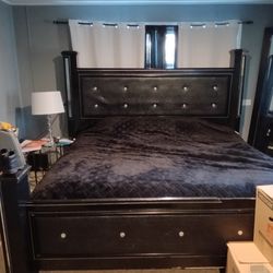 King size bed frame