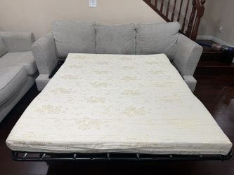 Ashley Sofa Cum Bed And Love Seat Set