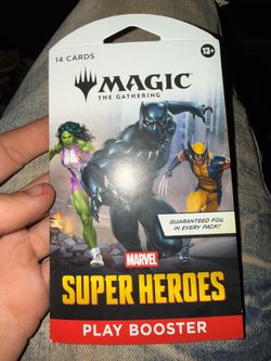 Marvel Heroes Magic The Gathering Play Booster