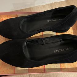 Jeffrey Campbell Black Suede Pumps
