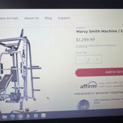 Smith Machine Weight Lifting Iron Grip Strength 
