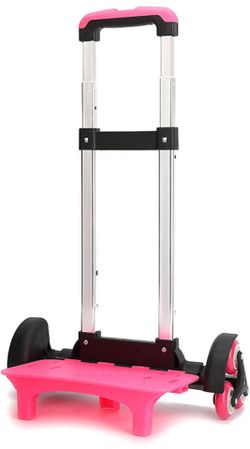 6 Wheels Backpack Trolley Foldable Trolley Cart