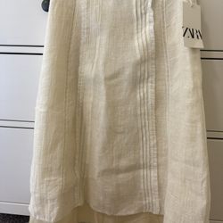 Zara Linen Skirt 