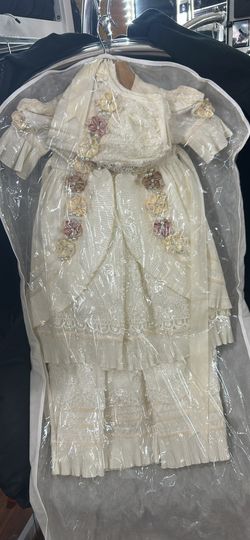 Vestido de Bautizo 0-6meses