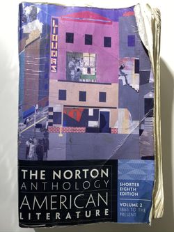 The Norton Anthology American Literature 