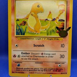 Jumbo Charmander Promo Card