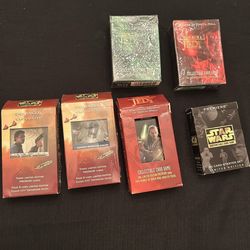 Star Wars Young Jedi and Decipher Customizable Card Games