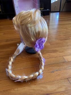 Rapunzel Costume Wig with Long Braid