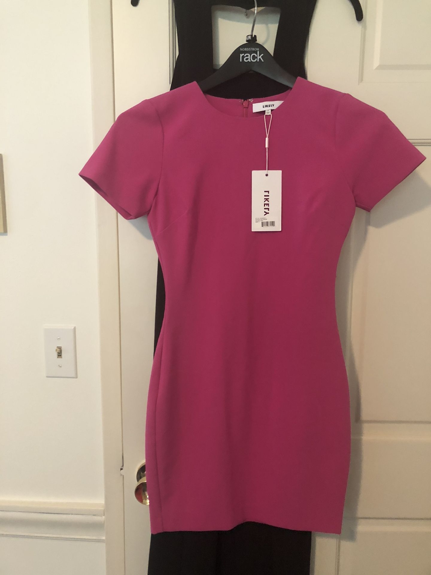 New, never been worn hot pink Likely dress. Size 2