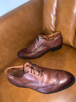 Pikolinos Bristol leather wingtip oxford detailed broguing size 44=men’s 11