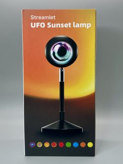 Sunset Lamp APP & Remote Control USB RGB Night Light Decor NEW