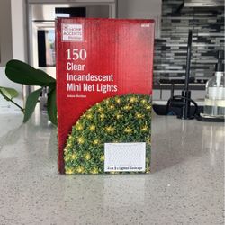 150 clear Incandescent Mini Net Lights