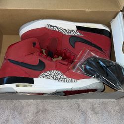  Nike Air Jordan Legacy 312 Toro Varsity Red Black