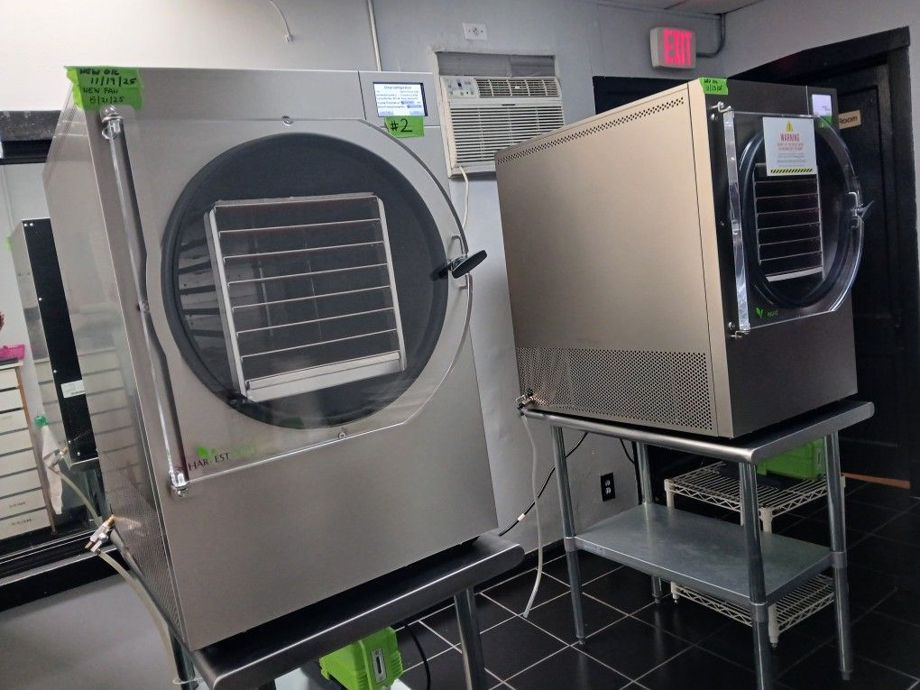 2 XL Harvest Right Freeze Dryers