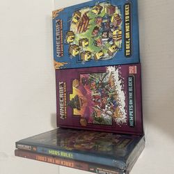 Minecraft Books 1-4