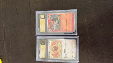 CGC Pristine Pokemon slabs