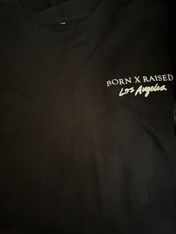 BORN X RAISED LONG SLEEVE T-SHIRT  • 2XL