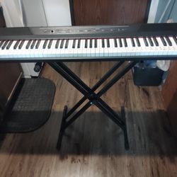 Turnkey Podcast Equipment Bundle - Digital Piano, Mixer, Interface, Mics & More