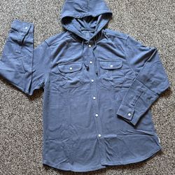 American eagle mens hooded jacket tshirt casual urban  sporty athleisure Size XL