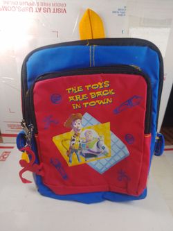 Disney Pixar Toy Story Mini Toddler Backpack 9" Woody Buzz Lightyear