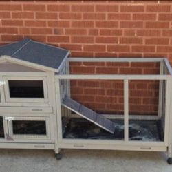 Indoor Outdoor Bunny Hamster Hutch