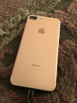 iPhone 7 Plus rose gold 32gb T-Mobile metro pcs very clean