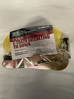 Haul-Master 2" x 16 ft. E-Track Ratcheting Tie Down