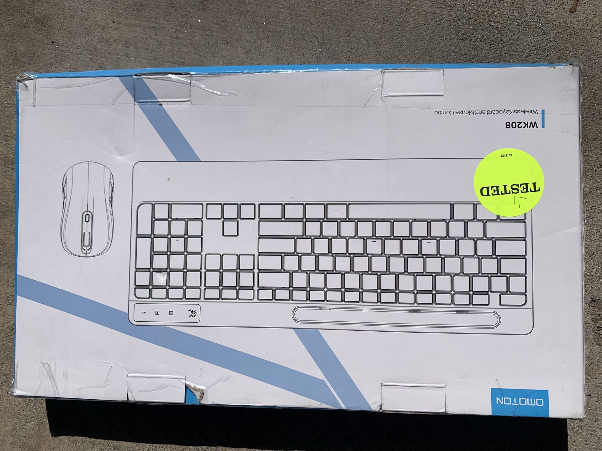 Omotion WK208 Wireless Keyboard &Mouse