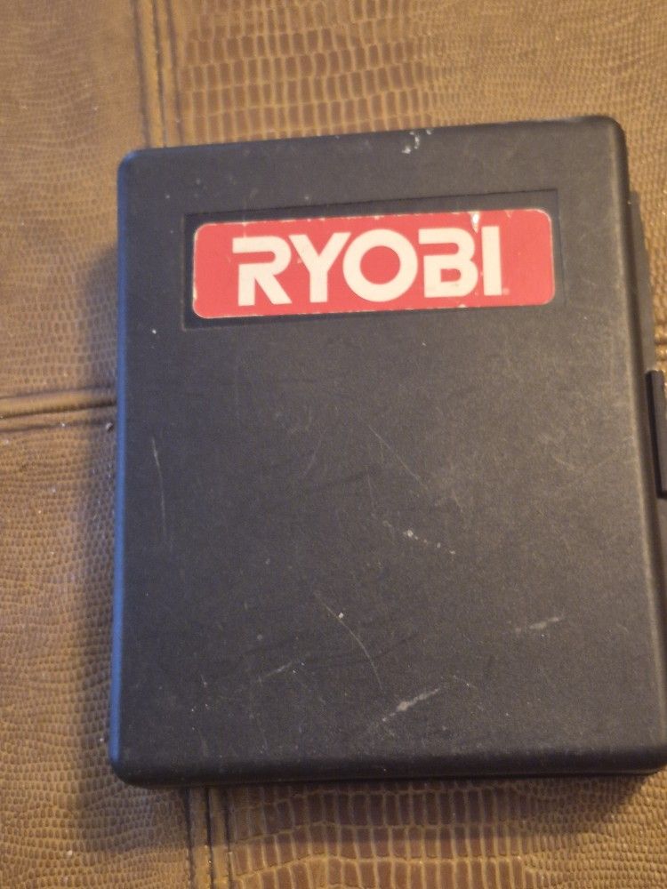 Ryobi 26 Peace screwdriver bit set In plastic case