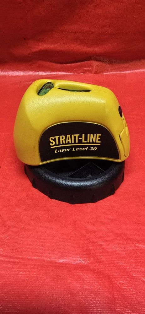 STRAIT-LINE LASER LEVEL 30 $20