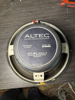 Altec 417-8H Series ll Speaker