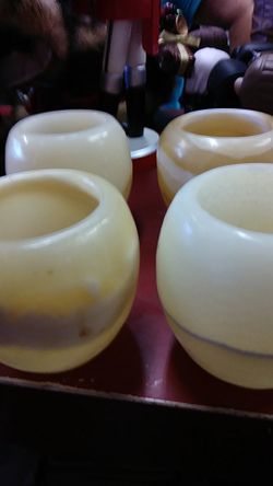 Hand Carved Candle Holders