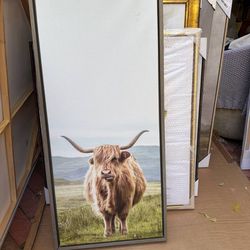 Bull wall art