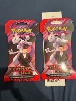 Pokemon Destined Rivals (2) Booster Packs