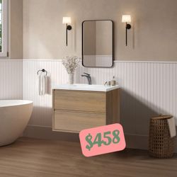  30 inch Vanity with Top #AO1-7030 11.5