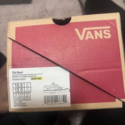 Vans Old Skool Sketch And Check Sz. 10 1/2