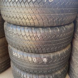 P255/70r18 Bridgestone Dueler In Great Shape - Llamanos 951 397 8557