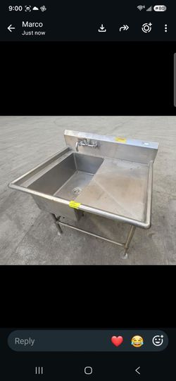 Stainless Sink with Faucet