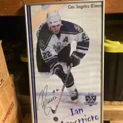 Autograph Picture Of Ian Laperriere