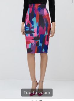 New York & Co. Super High-Rise Pencil Skirt - Abstract-Print