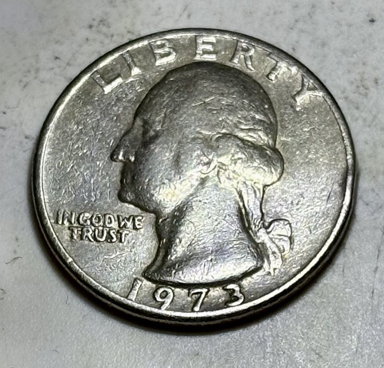 1973 Quarter/no Mint marking & ERRORS - Coin