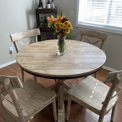 Pedestal Dining Table And Chairs Round Table