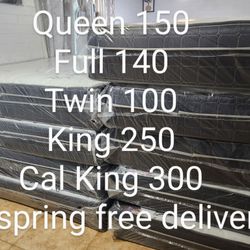 Mattress Pillow Top New 