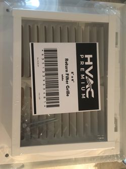 8’’ x 6’’ Return Filter Grill ( 2 filters)
