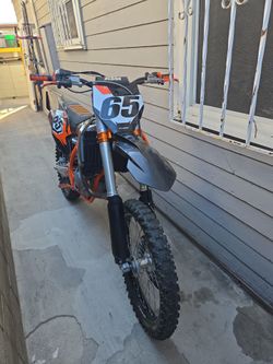 KTM dirt bike